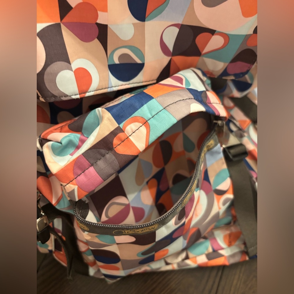 Lesportsac Drawstring Backpack Voyager - image 5